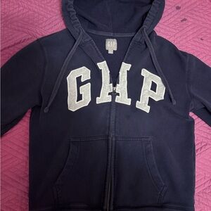 GAP Navy Blue Hoodie with Logo